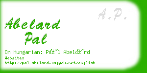 abelard pal business card